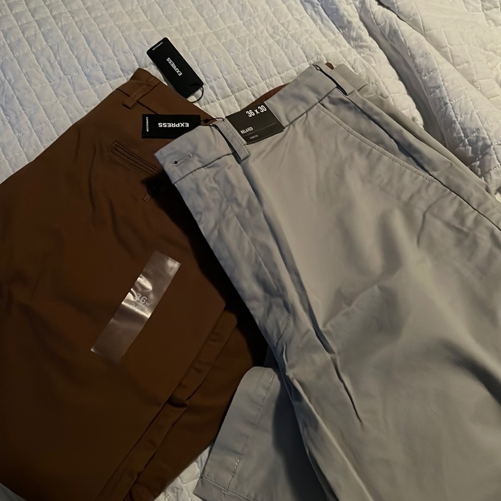 TWO Express Men Dress Pants Relaxed fit SZ 36 x 30